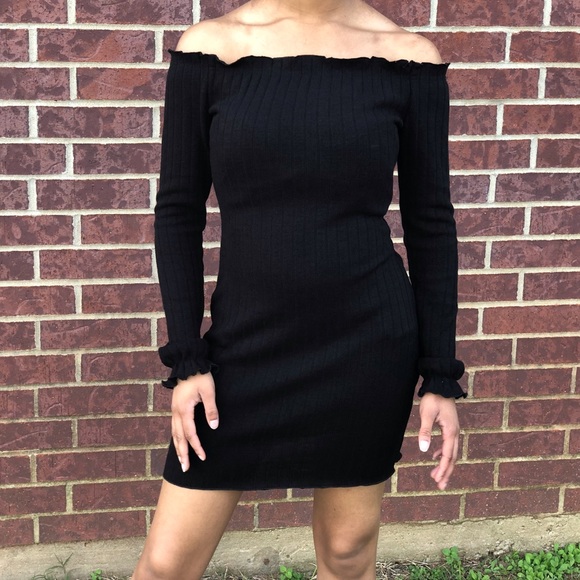 Off the shoulder bodycon dress - Picture 1 of 1